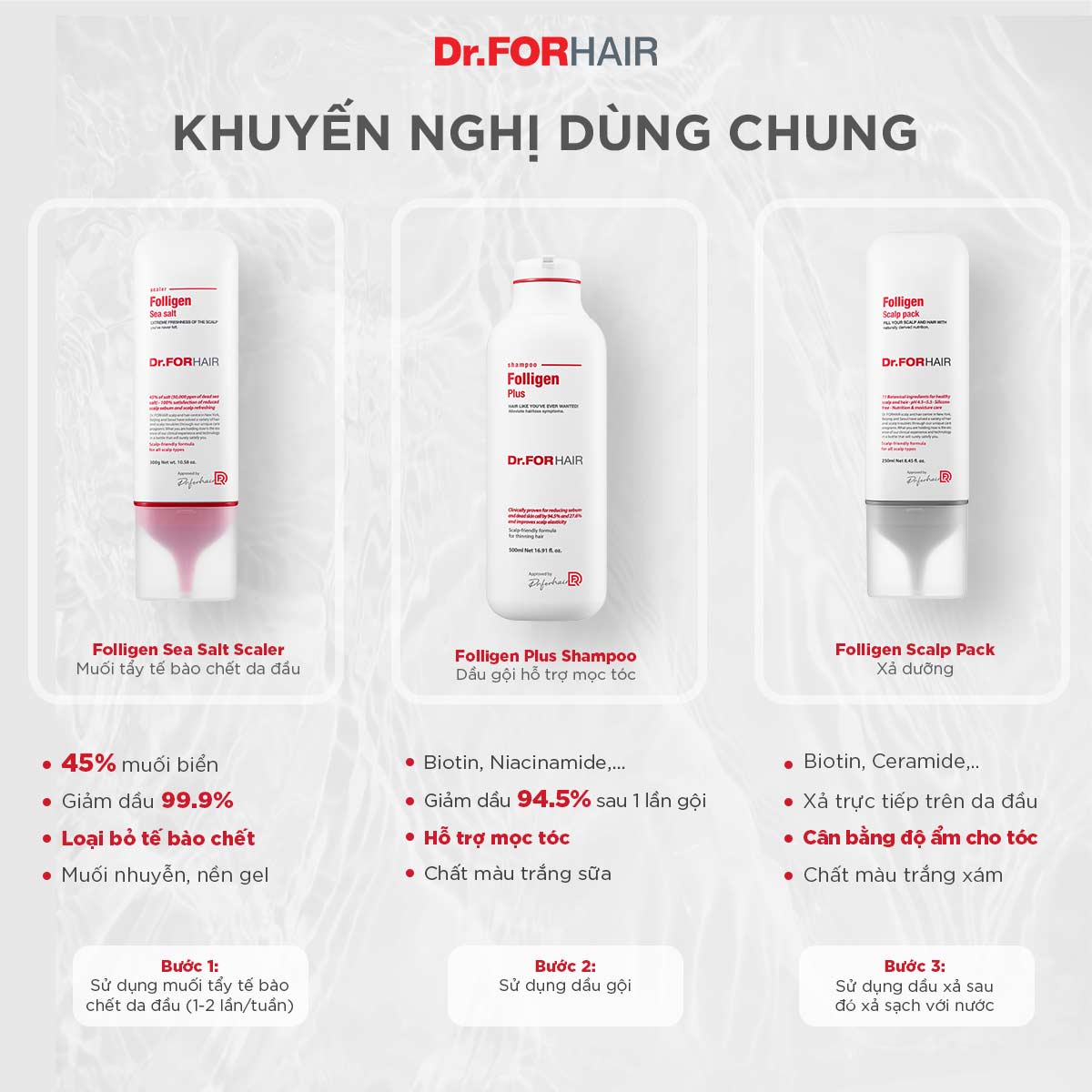 dầu xả folligen scalp pack