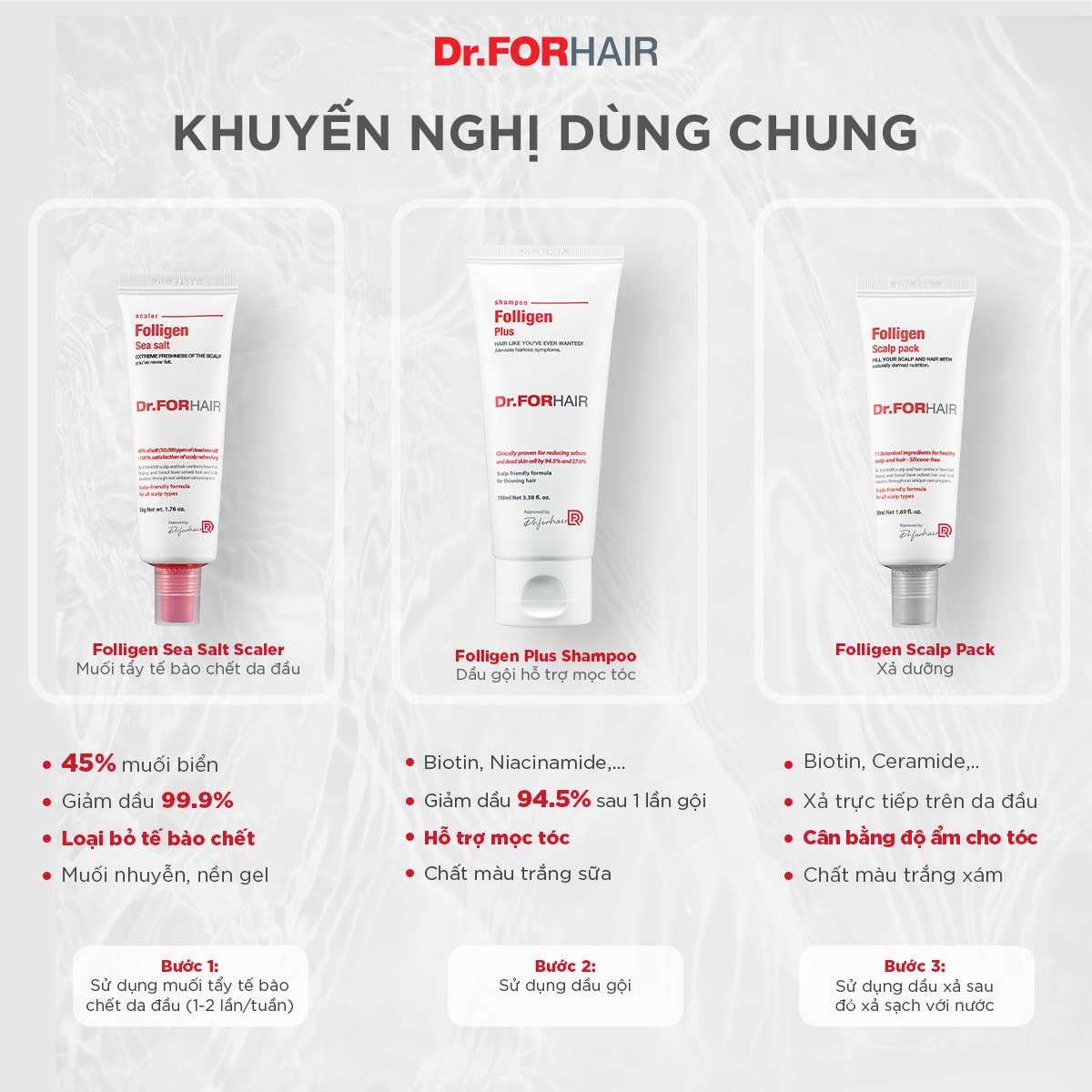 muối tẩy folligen sea salt scaler mini