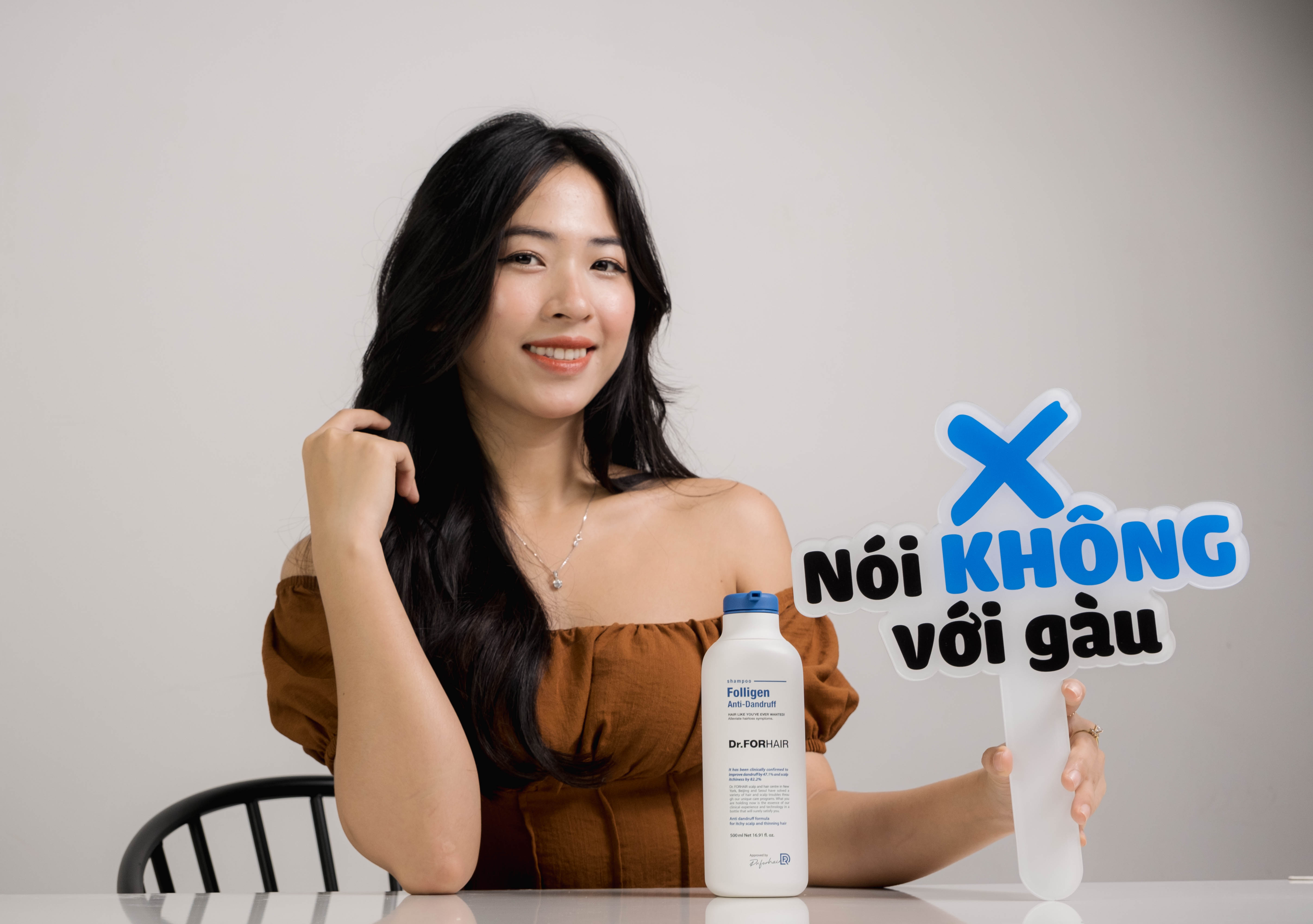 Dầu gội Dr.FORHAIR Folligen Anti-Dandruff