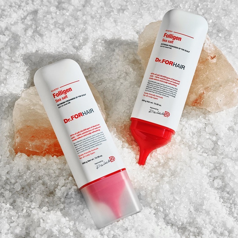 Tẩy tế bào chết da đầu dạng muối của Dr.FORHAIR