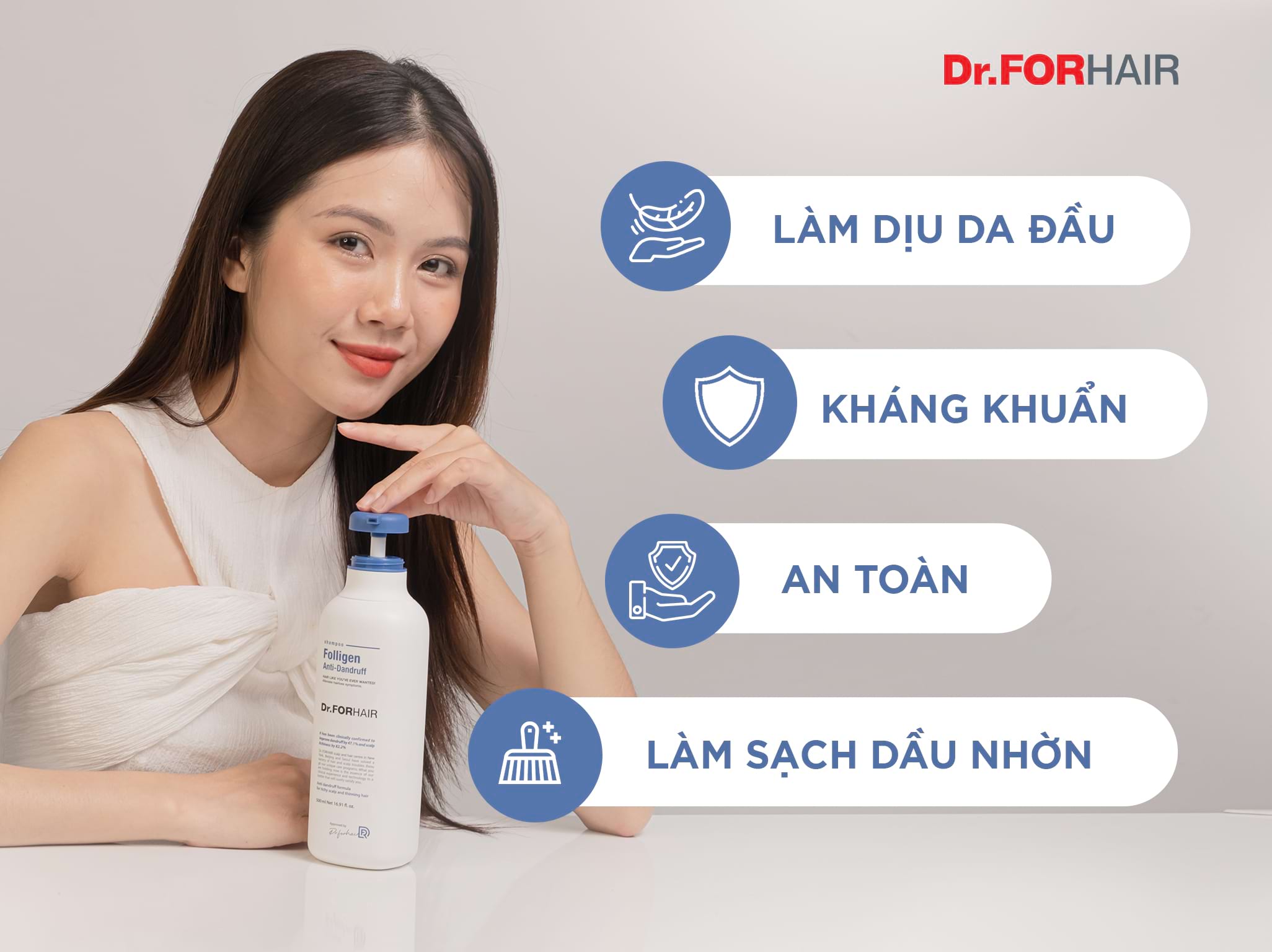 dầu gội dành cho da đầu nhờn