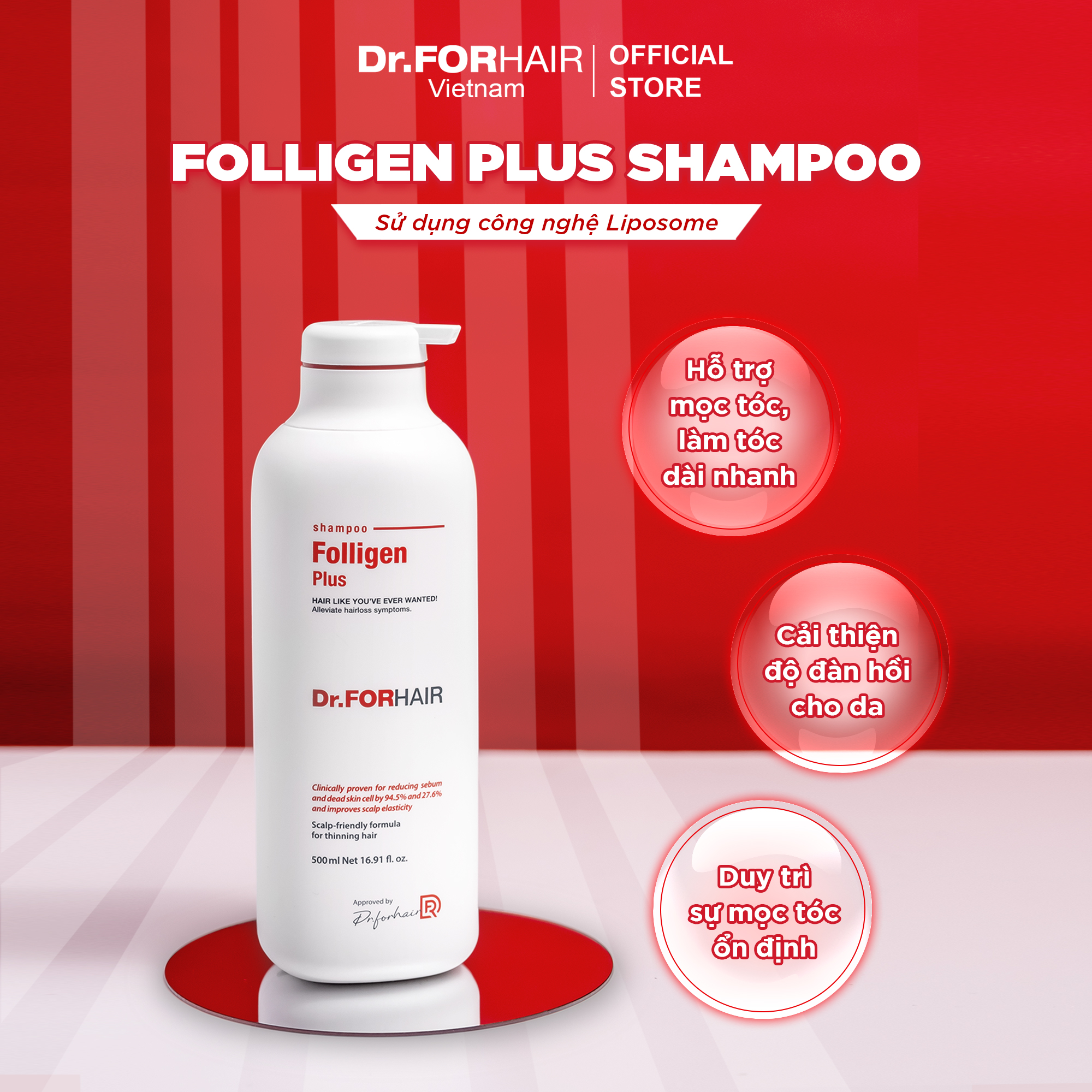 Dr.FORHAIR Folligen Plus Shampoo
