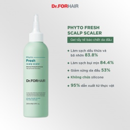 Gel tẩy tế bào chết da đầu Dr.FORHAIR PHYTO FRESH SCALP SCALER 200ml