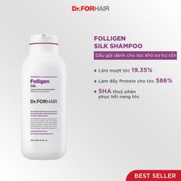 Dầu Gội Giảm Rụng Tóc Cho Tóc Mỏng Yếu Dr.FORHAIR FOLLIGEN SILK 300ml